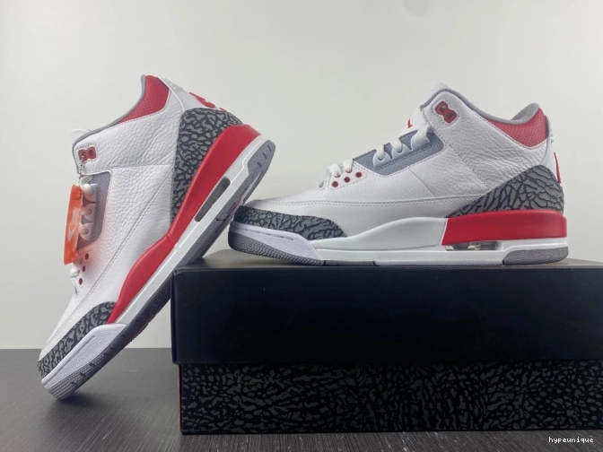 HYPE Jordan Red Air 3 Fire DN3707-160 OG 0711